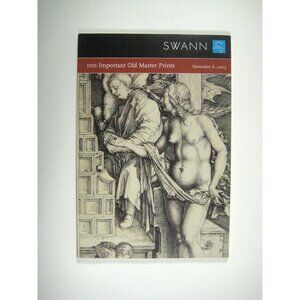 SWANN Catalog Master Prints 2003 PPB Durer Rembrandt Bruegel Callott Kolbe 1983